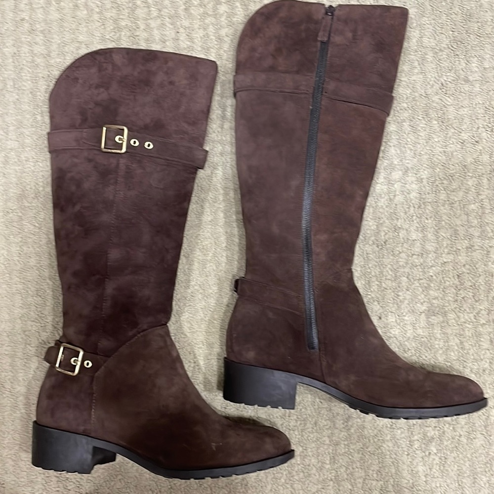 Woman Cole Haan Boots Waterproof Suede